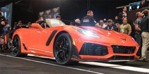 GMC and Barrett-Jackson Auction First 2019 ZR1 Corvette for Tunnel to Towers