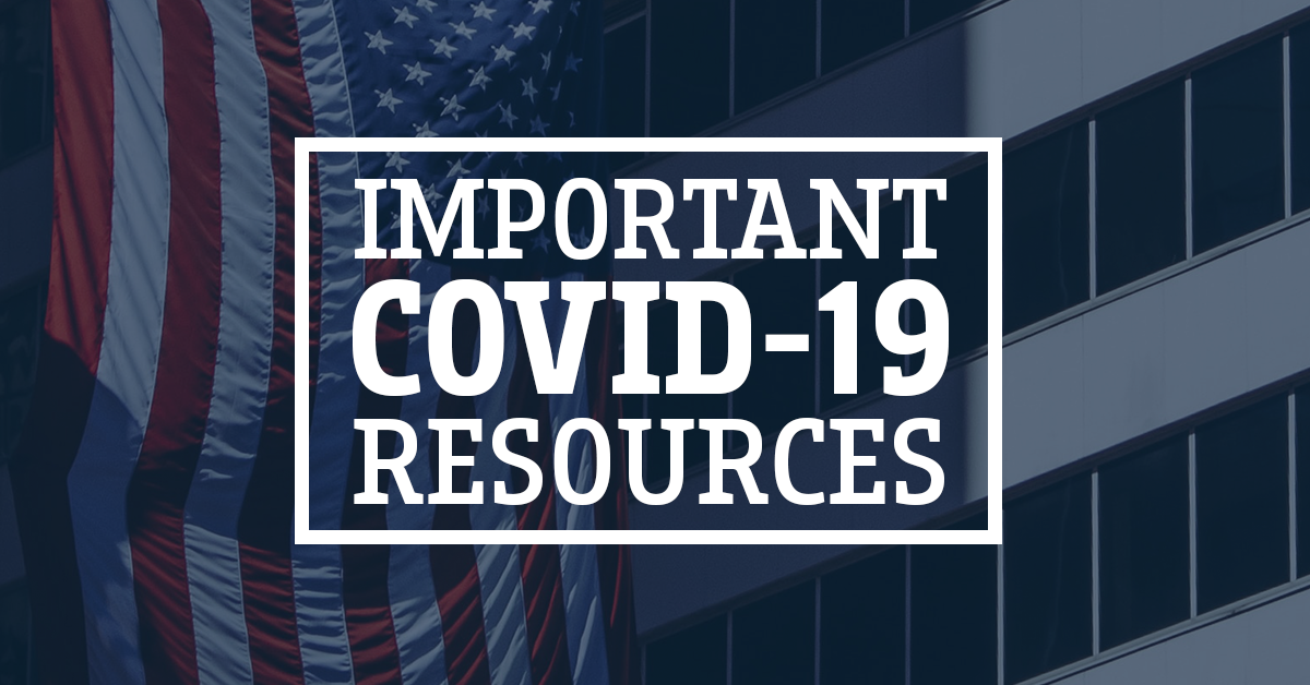 Important Resources for COVID-19