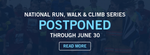 National Run, Walk & Climb Series Postponed Due to Coronavirus