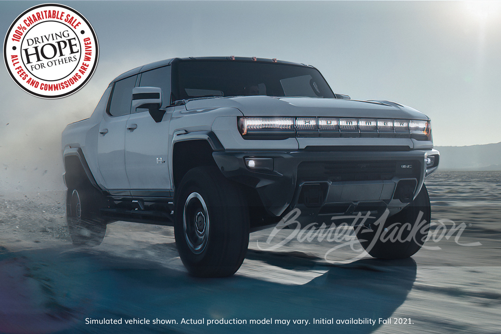 GMC and Barrett-Jackson Auction First 2022 Hummer EV for Tunnel to Towers