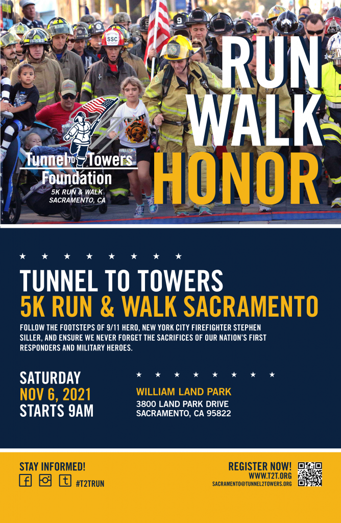 2021 Tunnel to Towers 5K Run & Walk Sacramento Tunnel to Towers
