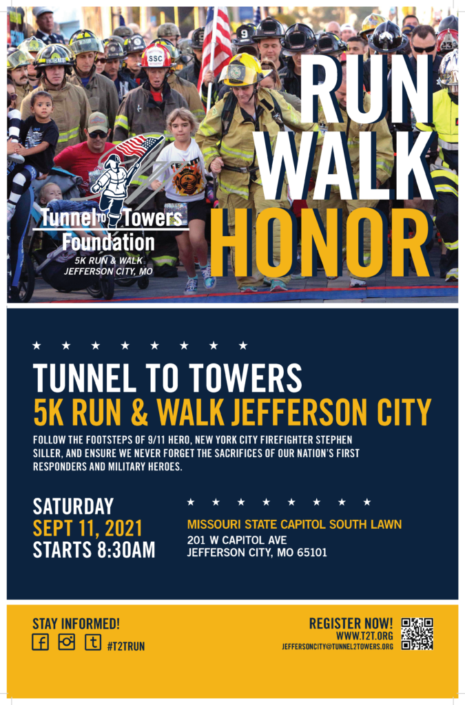 2021 Tunnel to Towers 5K Run & Walk Jefferson City Tunnel to Towers