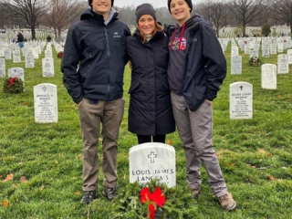 Anya-Gabe-Jack grave pic