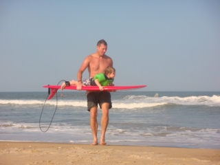 Scott-Cole surfboard pic