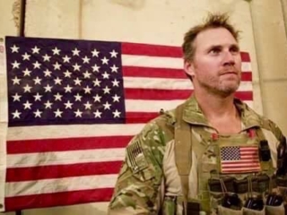 Scott solo american flag pic