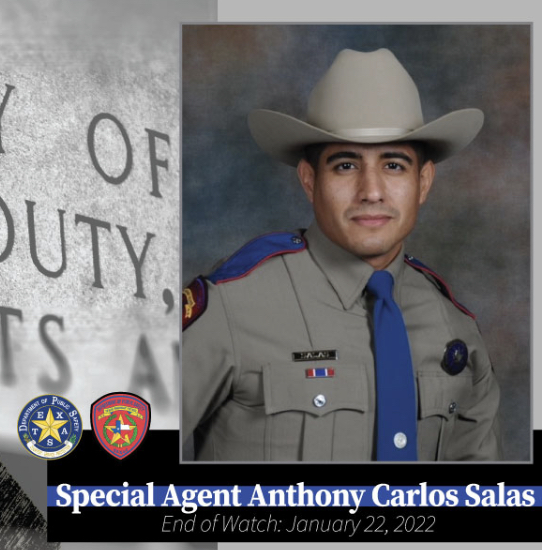 Texas Department of Public Safety
Line of Duty Death: January 21, 2022