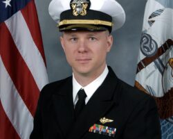 US Navy Lieutenant Commander Landon Jones